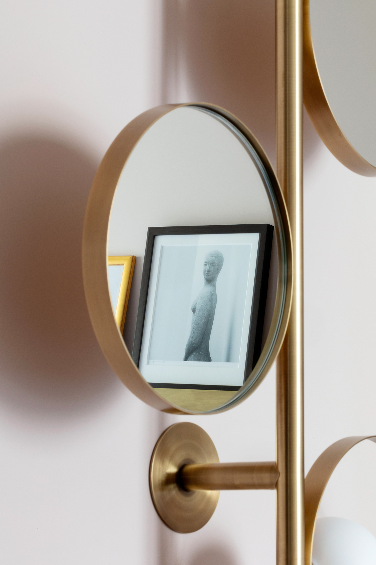 Mirror in a room at the luxury Boutique Hotel Les Jardins du Faubourg near the Champs-Elysées